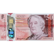 (562) ** PN37a Scotland - 50 Pounds Year 2020 (Royal Bank)